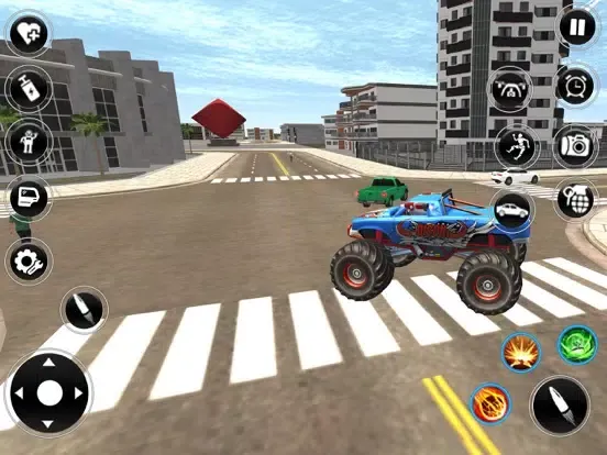 Ảnh chụp màn hình của Cargo Robot Hero Gangster Game iPad 